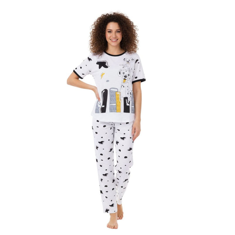 Bhondubagus Women Hosiery Cotton Night Suit