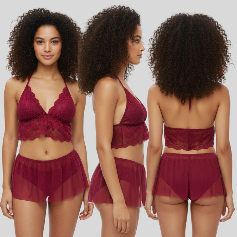 Spenca Baby Nighty Neted One Size Fancy Nighty