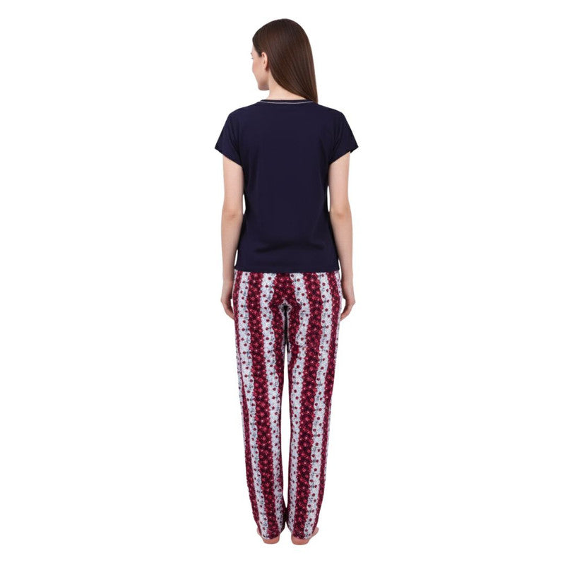 Bhondubagus Women Hosiery Cotton Night Suit