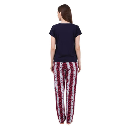 Bhondubagus Women Hosiery Cotton Night Suit
