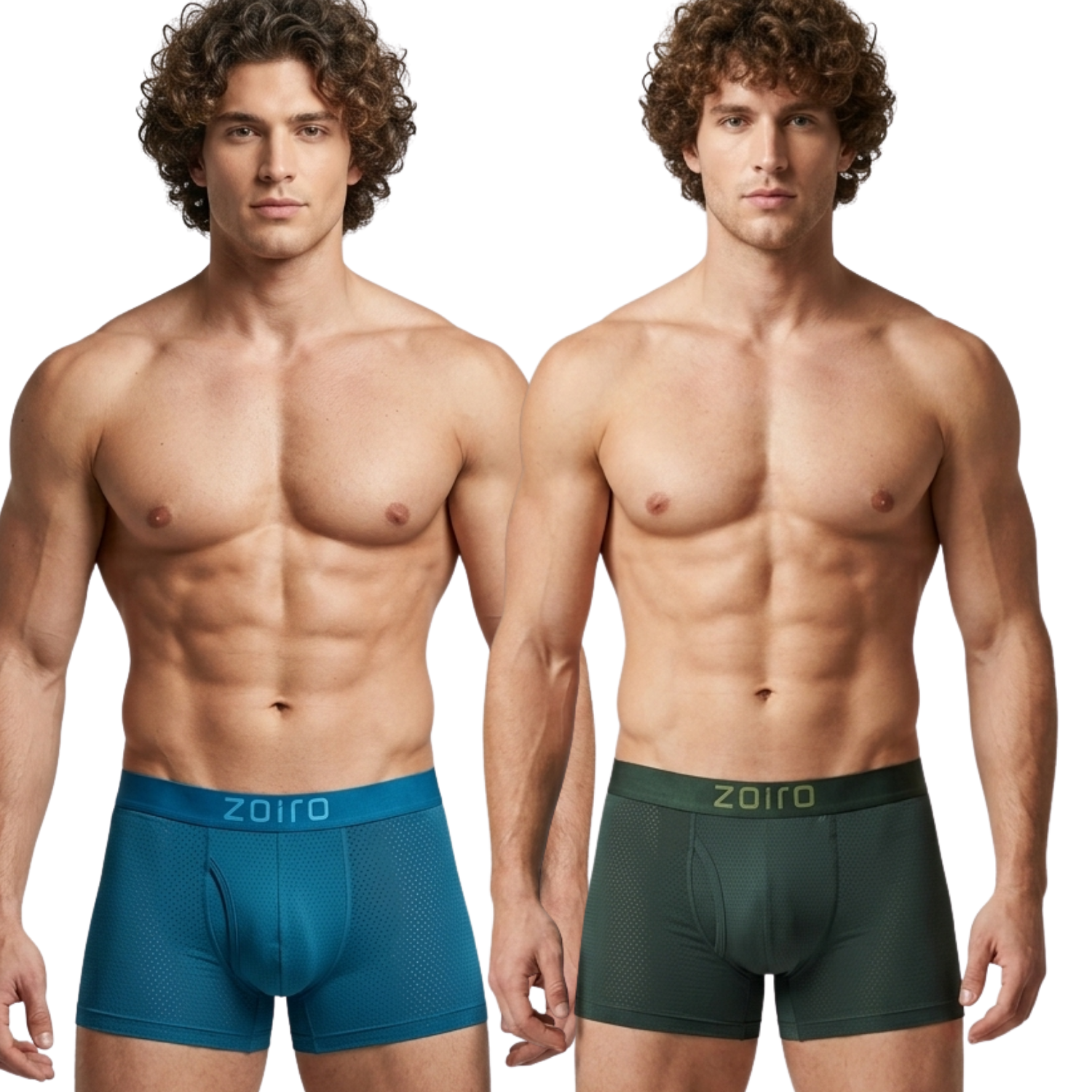 Zoiro Amide Bretbhable, Silky Soft, Ultra Soft, Front Open Trunk Assorted Colors