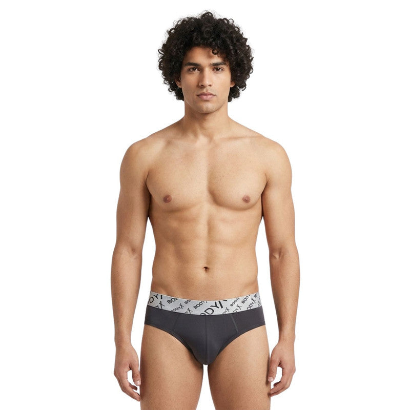 Body X Stretchable Tactel Briefs Pack Of 3 Asstd Colors