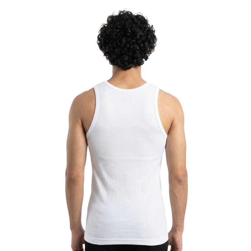 Body X Stripe Cotton Vest Pack Of 4