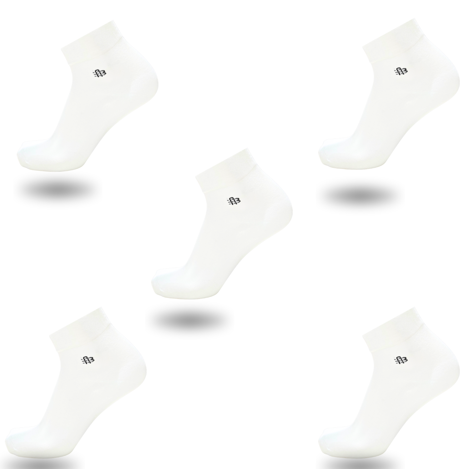 Bonjour Bamboo Organic Naturally Anti Bacterial Ankle Socks 23cm Combos Assorted Colors