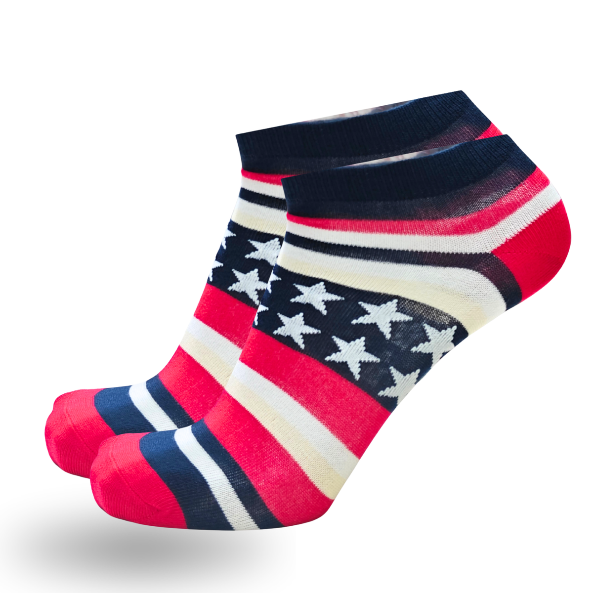 BodyCare Men's Cotton Sneaker Printed Socks Pack Of 5 Assorted Colors