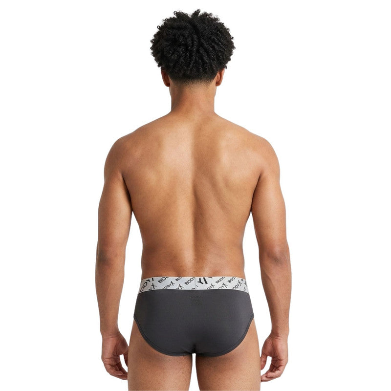 Body X Stretchable Tactel Briefs Pack Of 3 Asstd Colors
