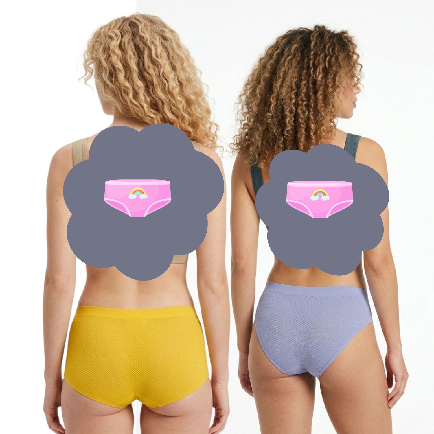 Spenca Micro Fiber Tactel Seamless, Stitch less Hipster Panties Pack Of 2 Assorted Colors
