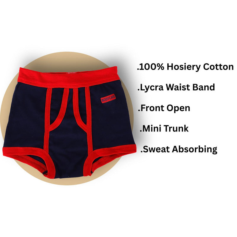 Body Care Kids Hosiery Cotton Front Open Trunk Multicolor Pack Of 4