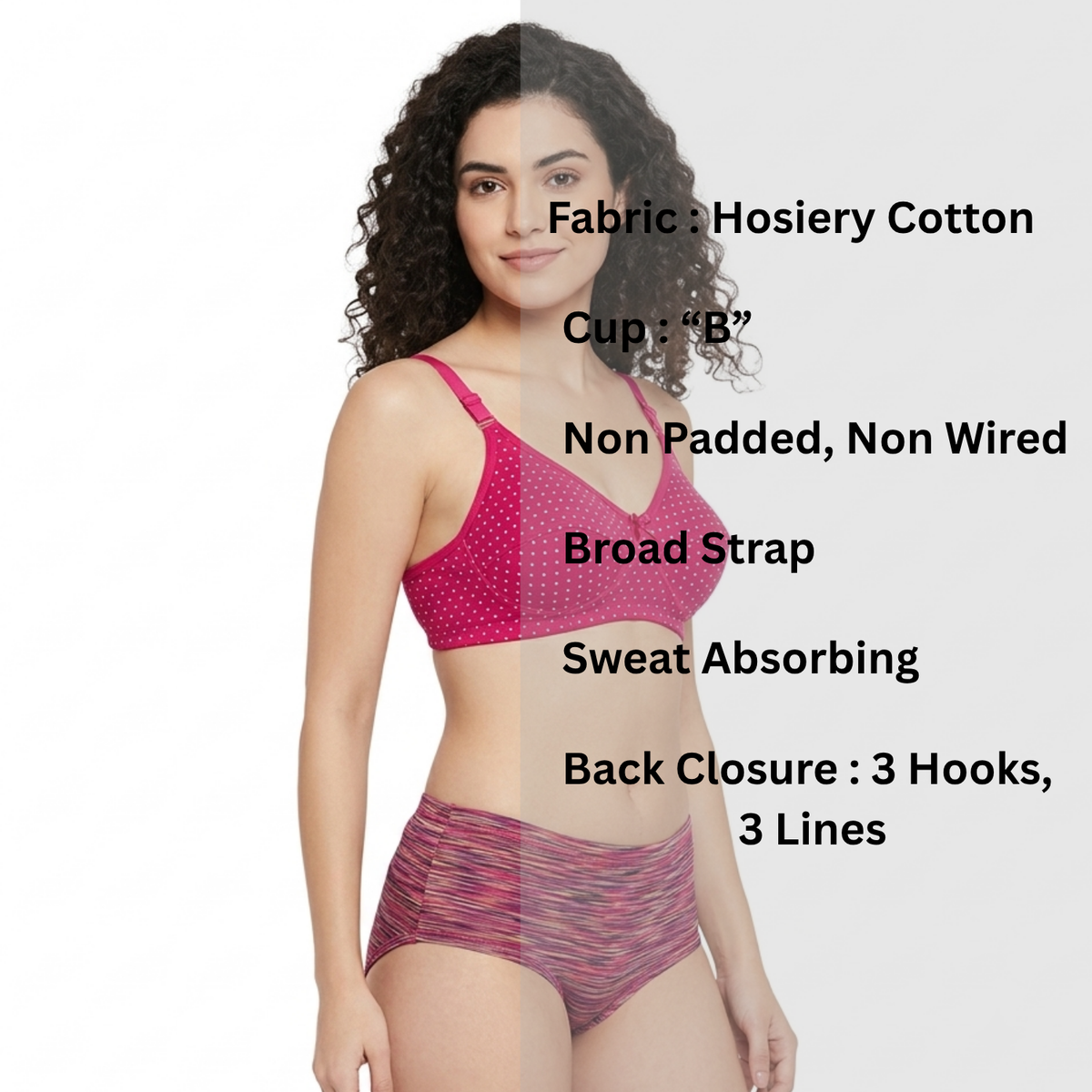 Goodwill Non Padded Non Wired "B" Cup Bra Combos