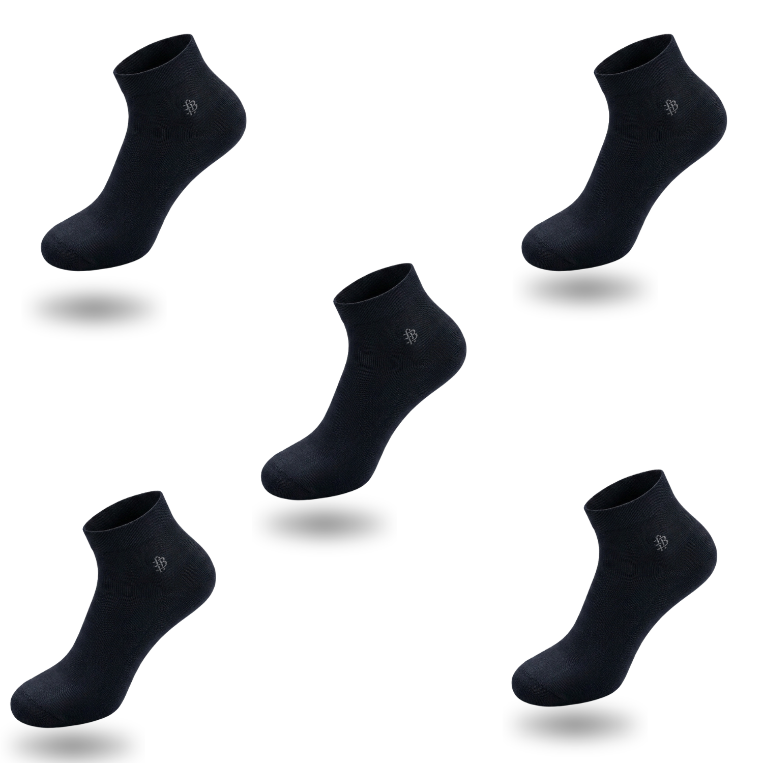 Bonjour Bamboo Organic Naturally Anti Bacterial Ankle Socks 23cm Combos Assorted Colors