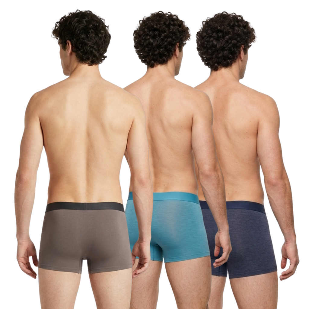 Spenca Micro Modal Seamless Stitch less Trunk Pack Of 3 Assorted Colors