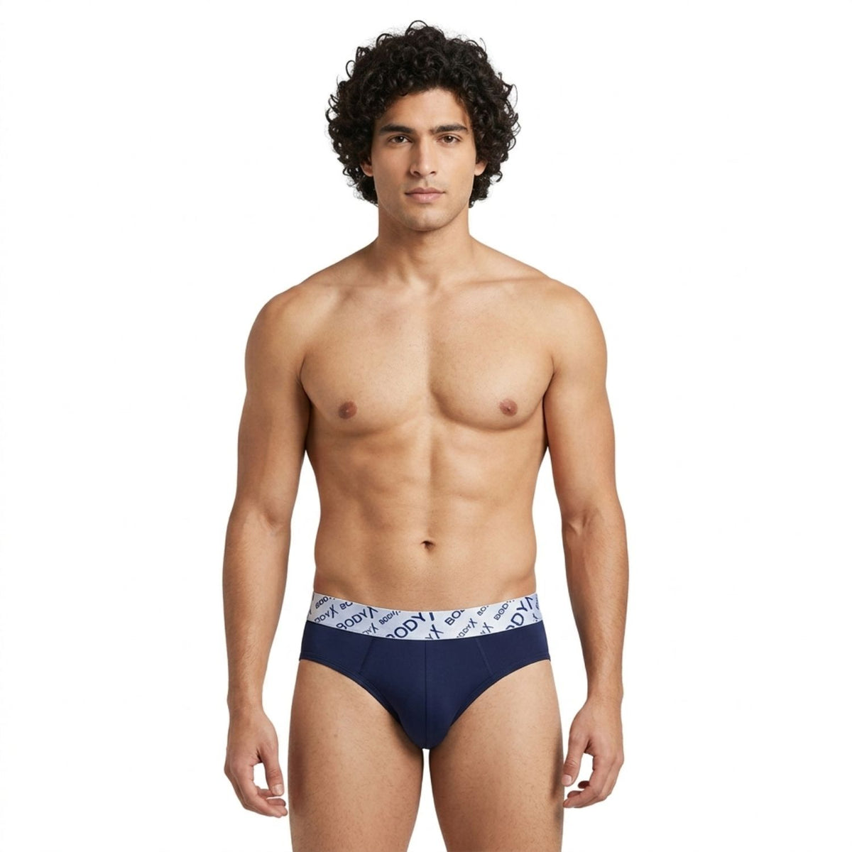 Body X Stretchable Tactel Briefs Pack Of 3 Assorted Colors