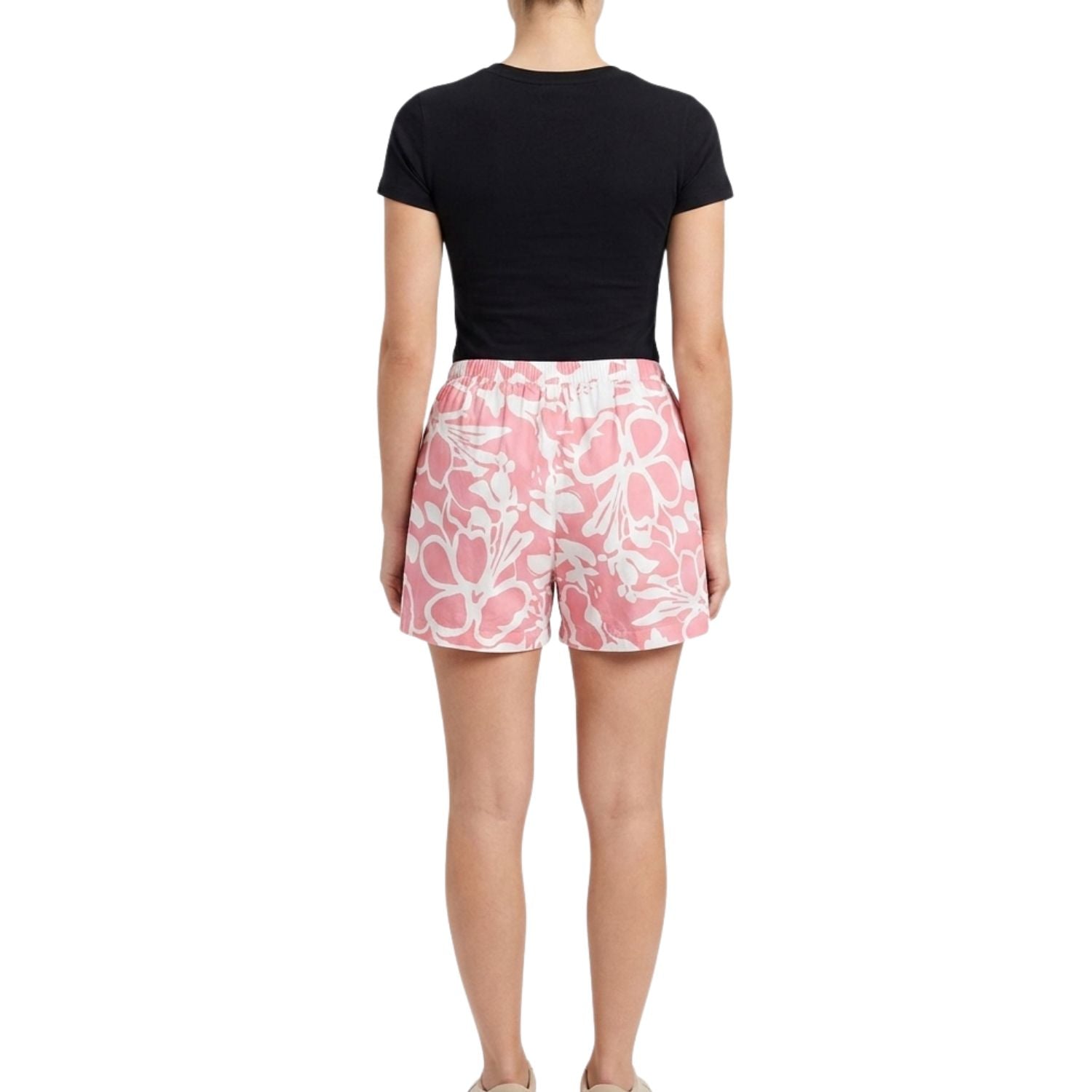Comfort Lady Rayon Cotton Printed Shorts Assorted Colors
