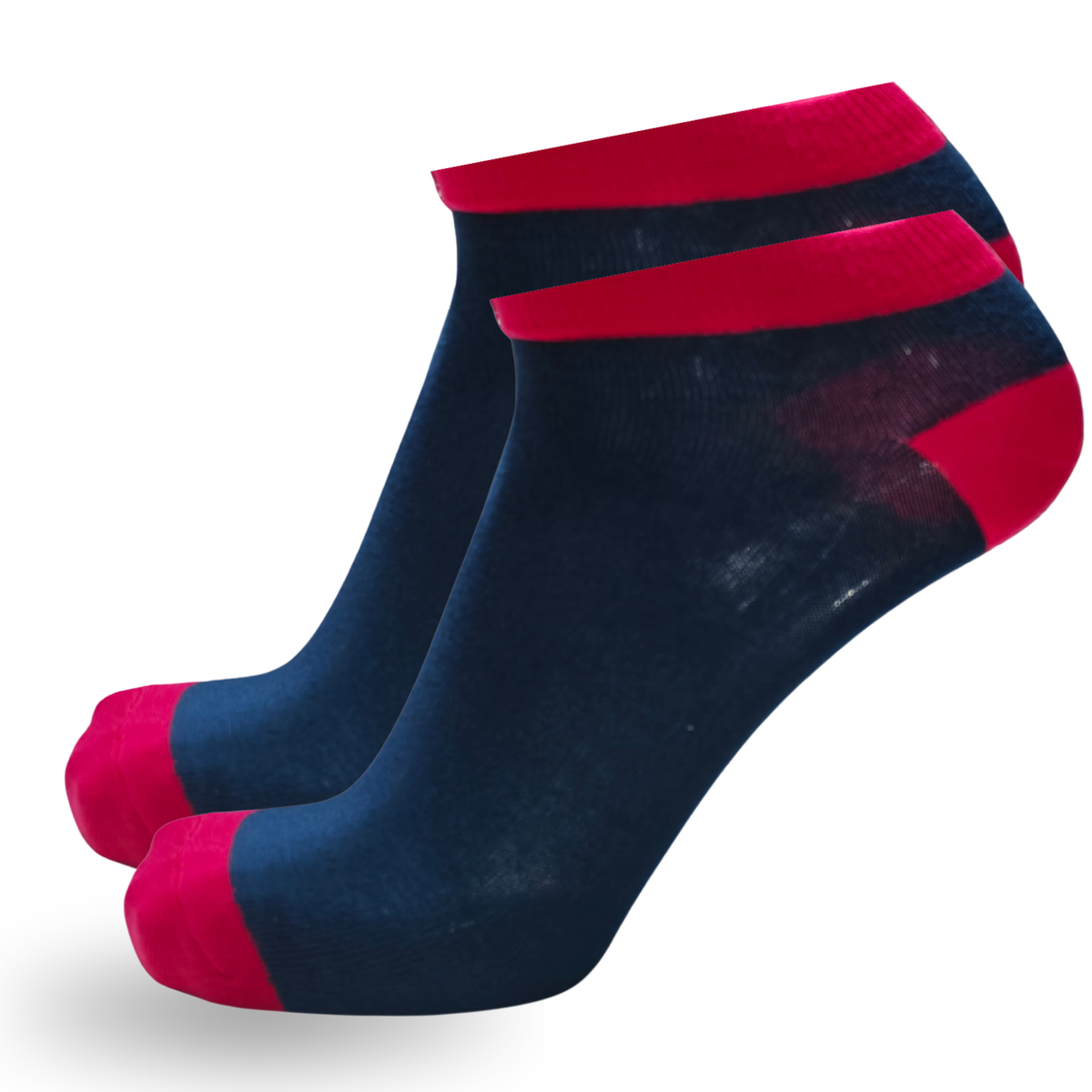 BodyCare Men's Cotton Sneaker Printed Socks Pack Of 5 Assorted Colors