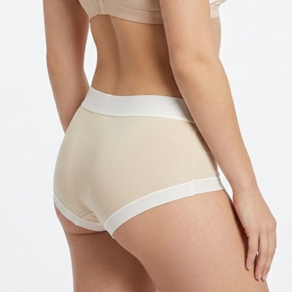 Body X Women Luxurious Soft Modal Mid Waist Full Brief Panty Pack Of 3 Assorted Colors