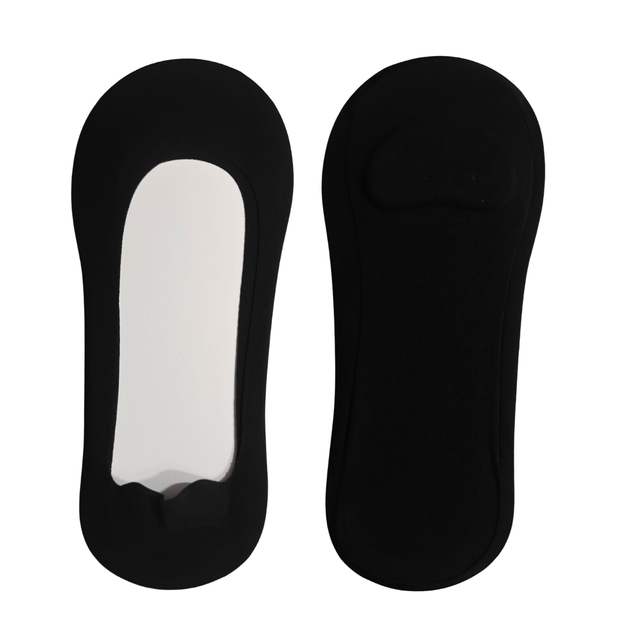 Bonjour Women Cotton & Micro Fiber Silicone Socks Pack Of 5 Assorted Colors