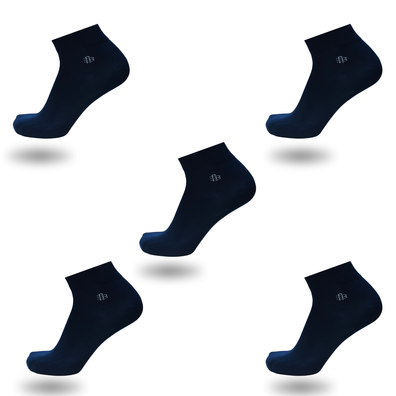 Bonjour Bamboo Organic Naturally Anti Bacterial Ankle Socks 23cm Combos Assorted Colors