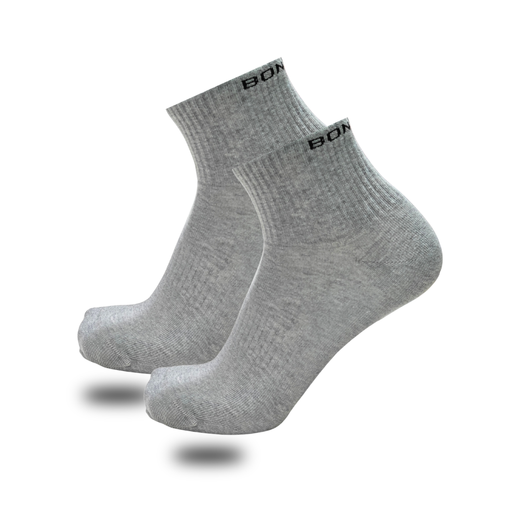 Bonjour Unisex Solid Ankle Socks Pack of 6 Assorted Colors