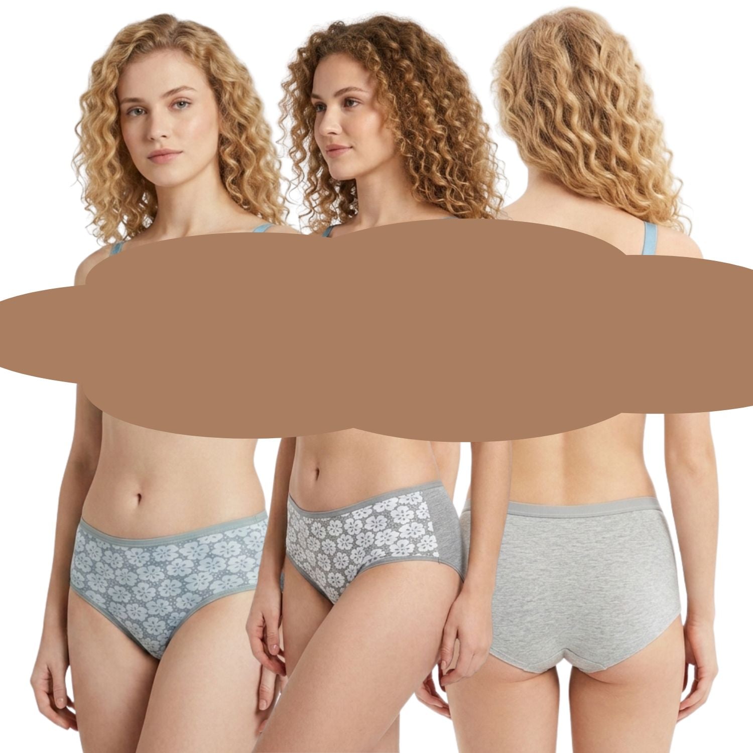 Spenca Inner Elastic Printed -Solid Midrise Briefs Pack Of 2 Assorted Colors