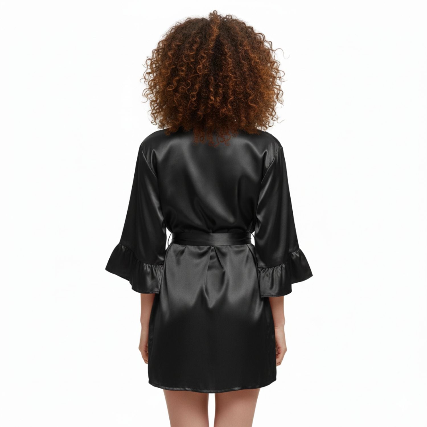 Spenca Satin 3 Pieces Nighty One Size Assorted Colors
