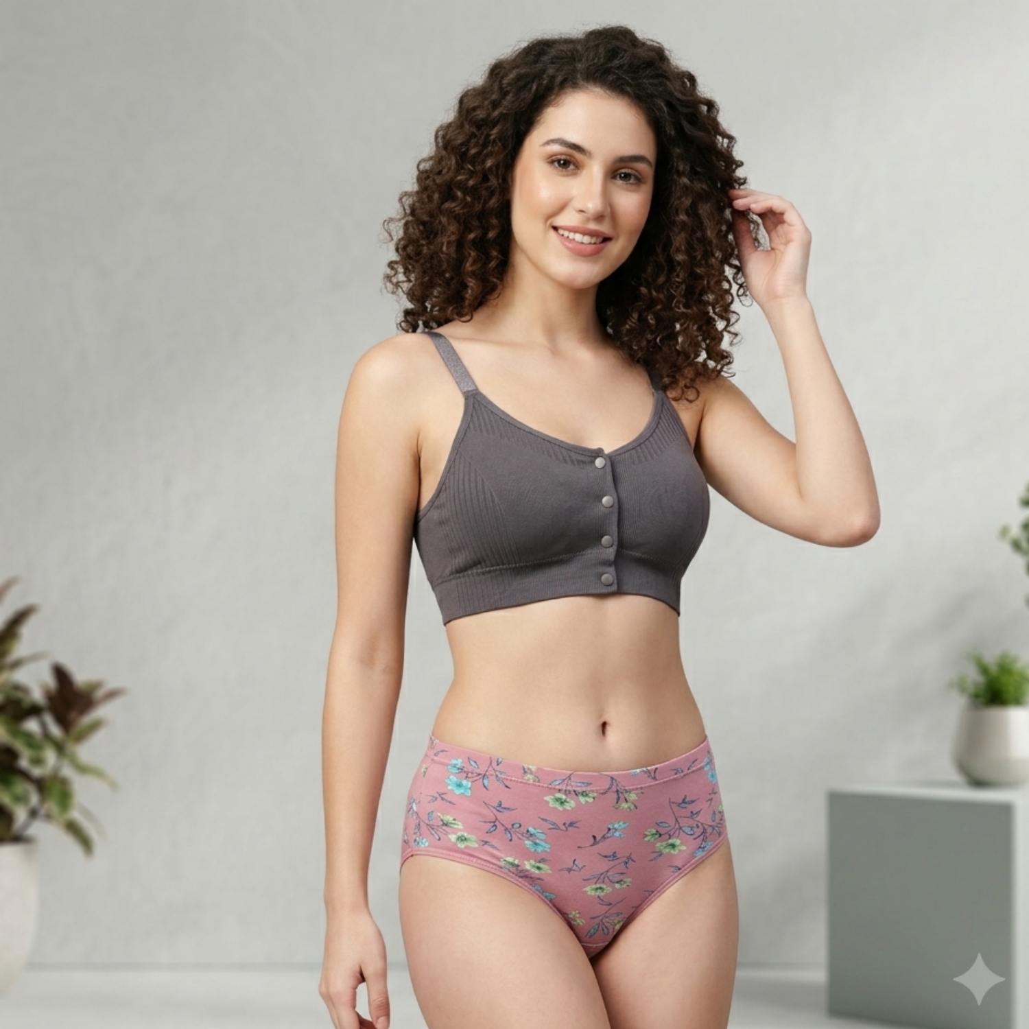 D-Girl Super Soft Skin Friendly InnerElastic Hipster Panties Combos Assorted Colors