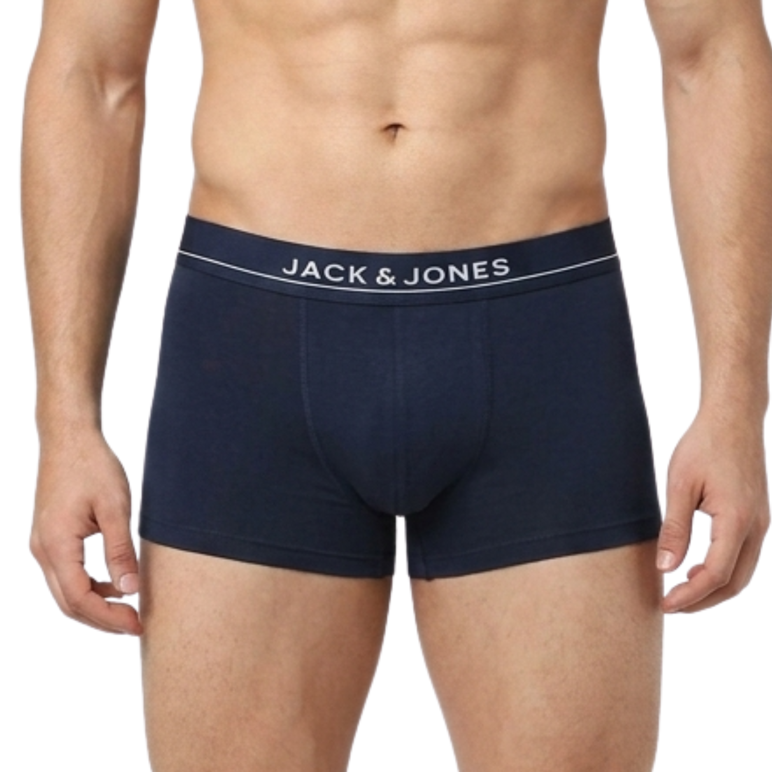 Jack & Jones Cotton Low Waist Trunk Pack Of 2 Assorted Colors