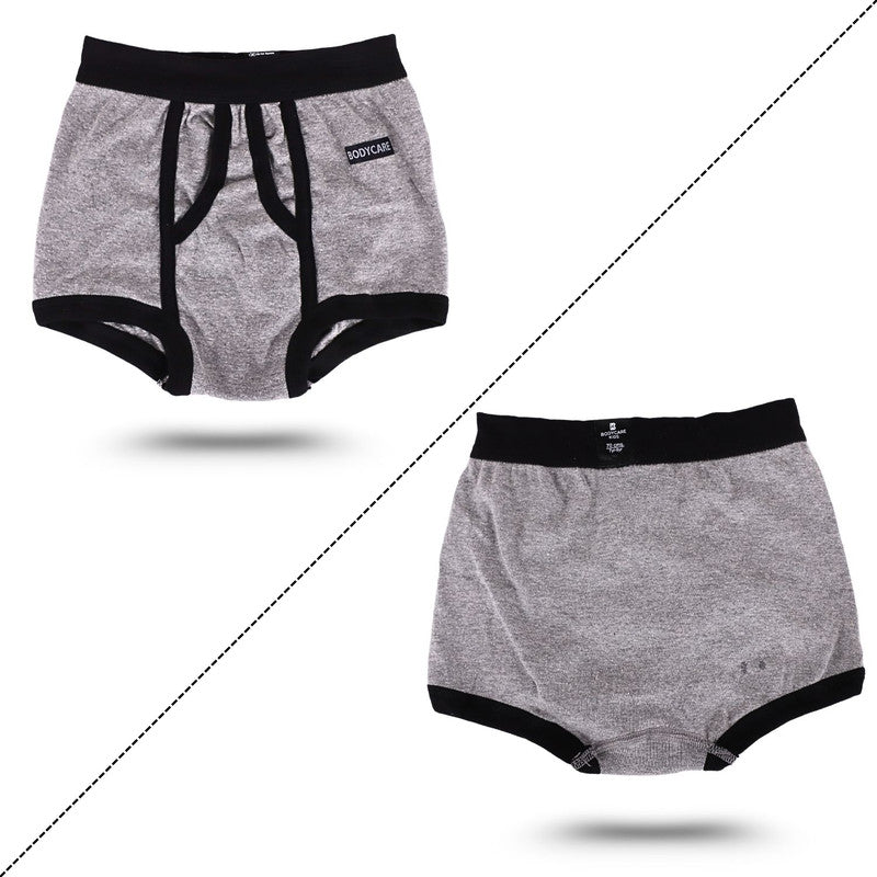 Body Care Kids Hosiery Cotton Front Open Trunk Multicolor Pack Of 4