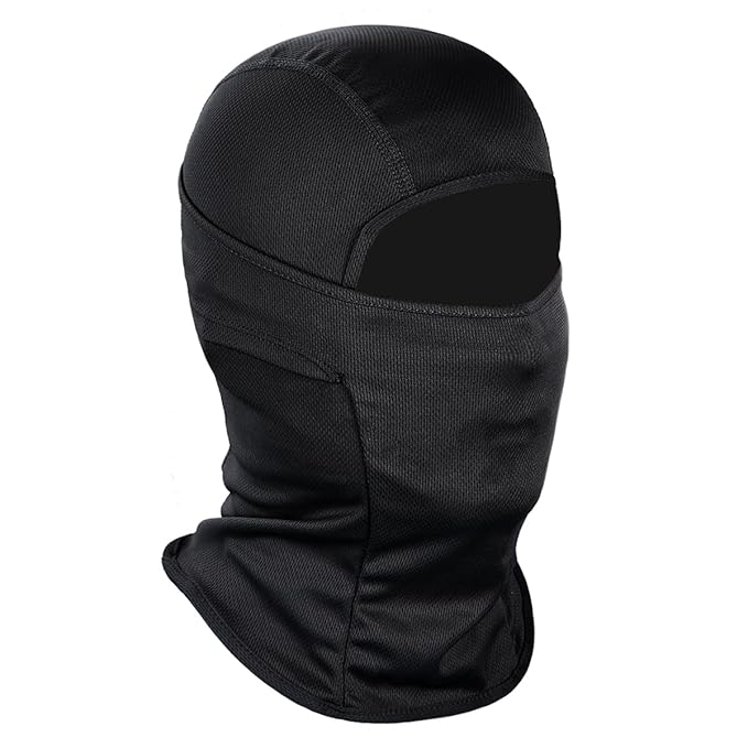 Veto Balaclava Face Mask Cycling Ski for Men and Women Sun Hood Tactical Masks Suitable for Outdoor Sports Motorcycle Fishing Black Pack Of 2