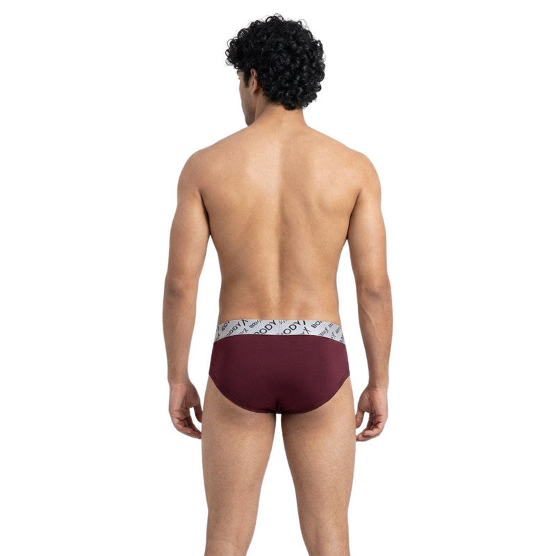 Body X Stretchable Tactel Briefs Pack Of 3 Asstd Colors