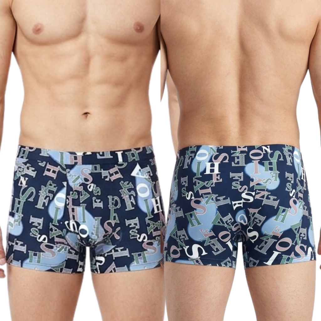 Spenca Sretchable Tactel Printed Trunk Assorted Colors