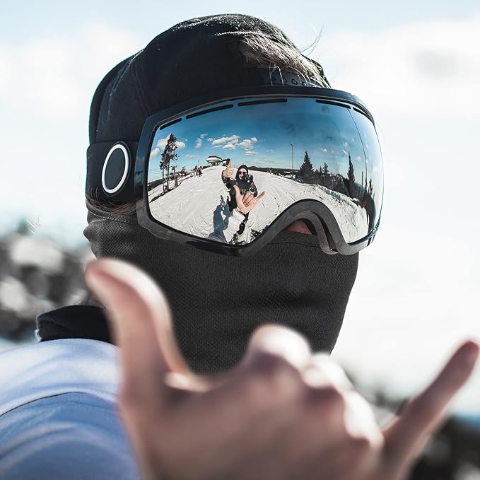 Veto Balaclava Face Mask Cycling Ski for Men and Women Sun Hood Tactical Masks Suitable for Outdoor Sports Motorcycle Fishing Black Pack Of 2
