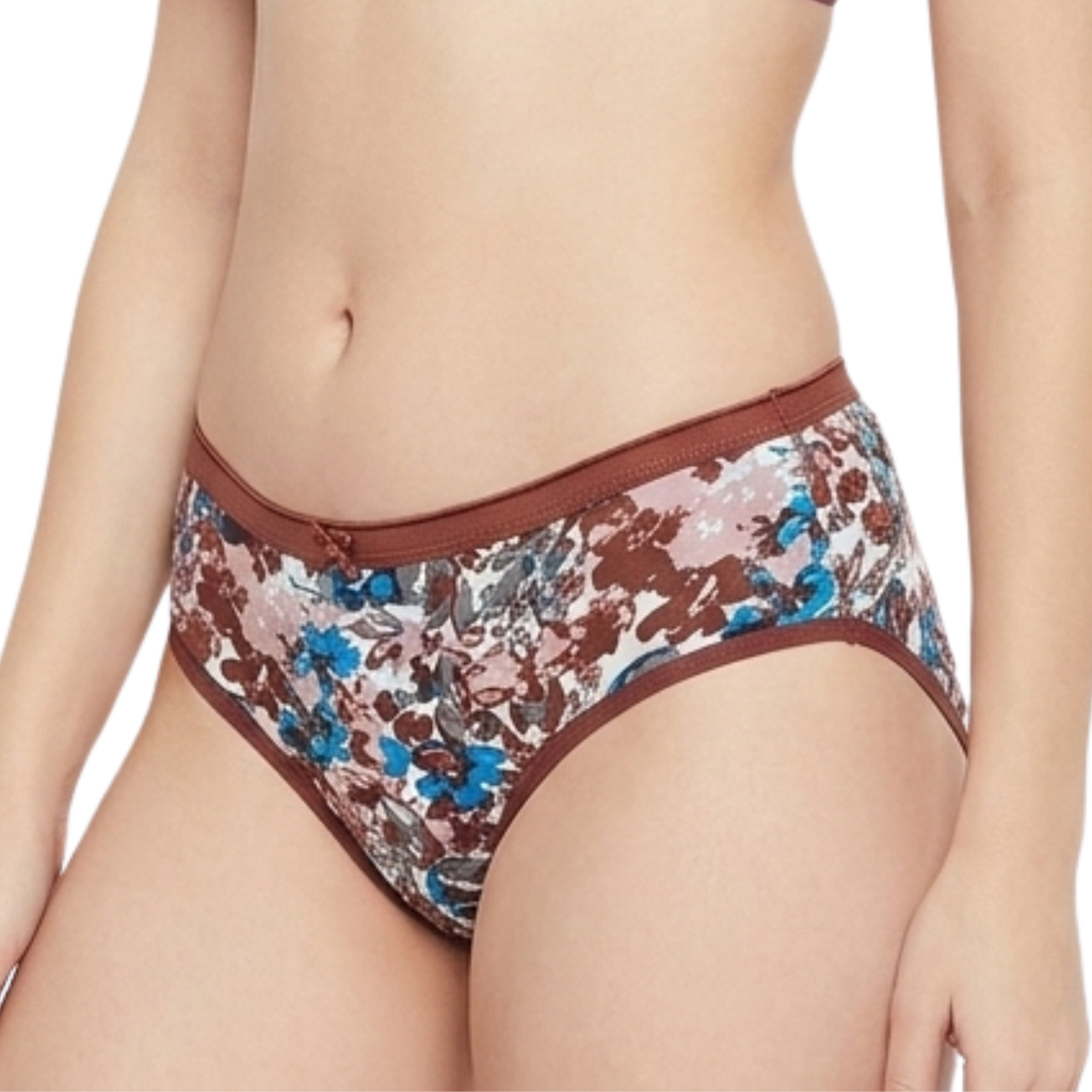 Goodwill Micro Modal Printed Mid Rise Panties Pack Of 3 Assorted Colors