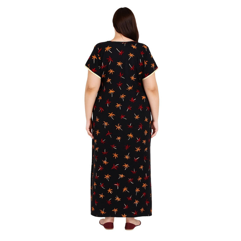 Spenca Cotton Printed Nighty Gown 2XL Size