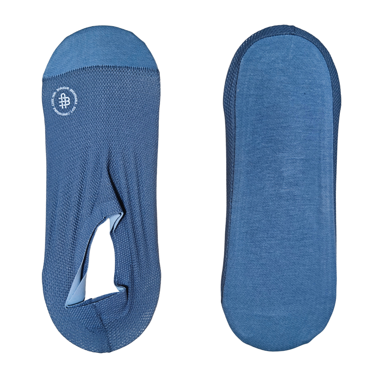 Bonjour Unisex Cotton & Net Cool Skin Men's Foot let Socks Pack Of 5 Assorted Colors