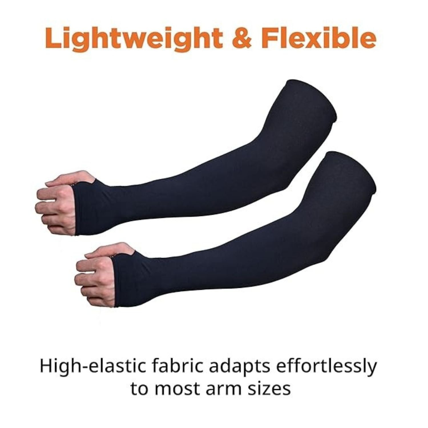 Lux Veto Unisex Cotton Reuseable Arm Shield Pack of 2 Asoorted Colors