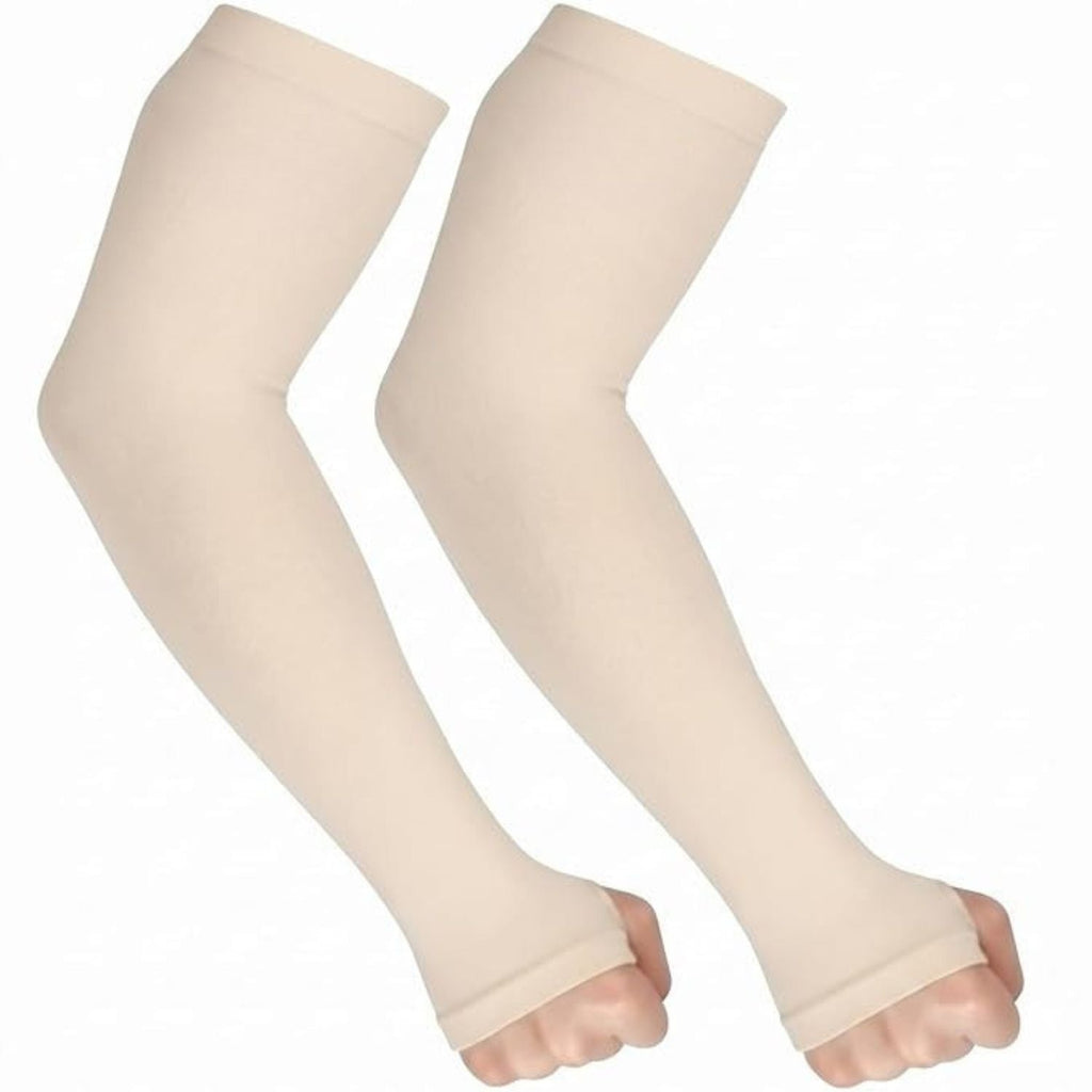 Lux Veto Unisex Cotton Reuseable Arm Shield Pack of 2 Asoorted Colors