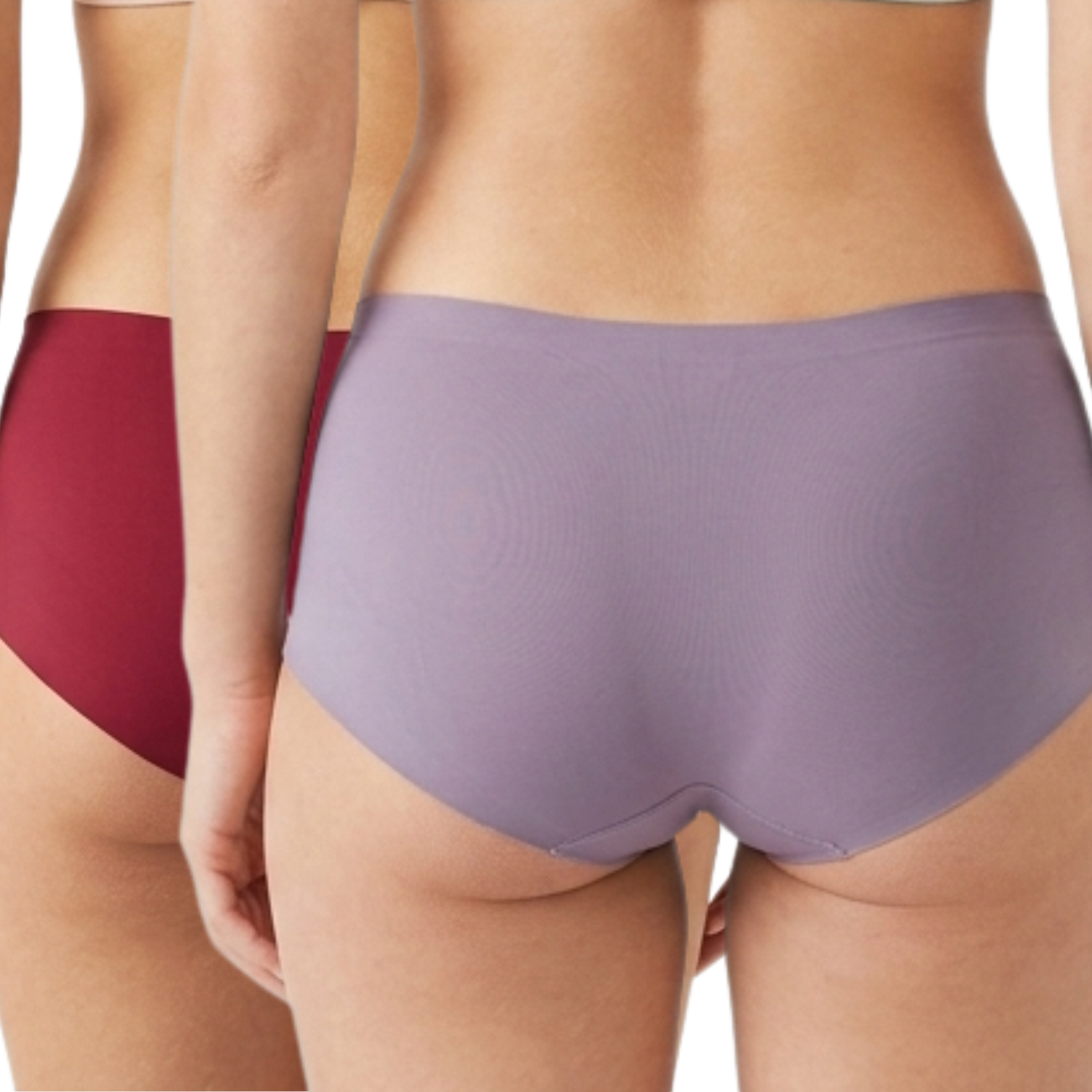 Lily Seamless, Stitch less, Super Soft Tactel Panties Pack Of 2 Assorted Colors