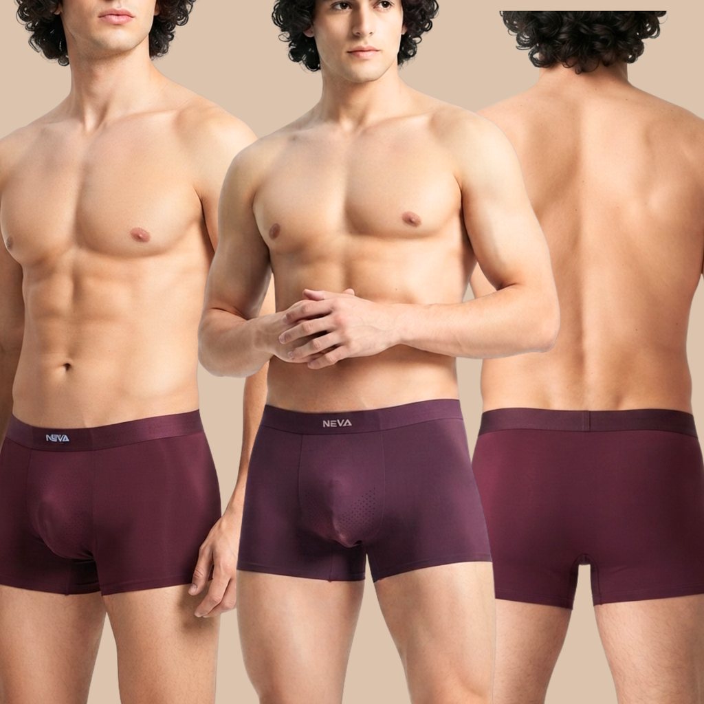 Neva Non Terry Breathable, Seamless, Stitch less Trunk Assorted Colors