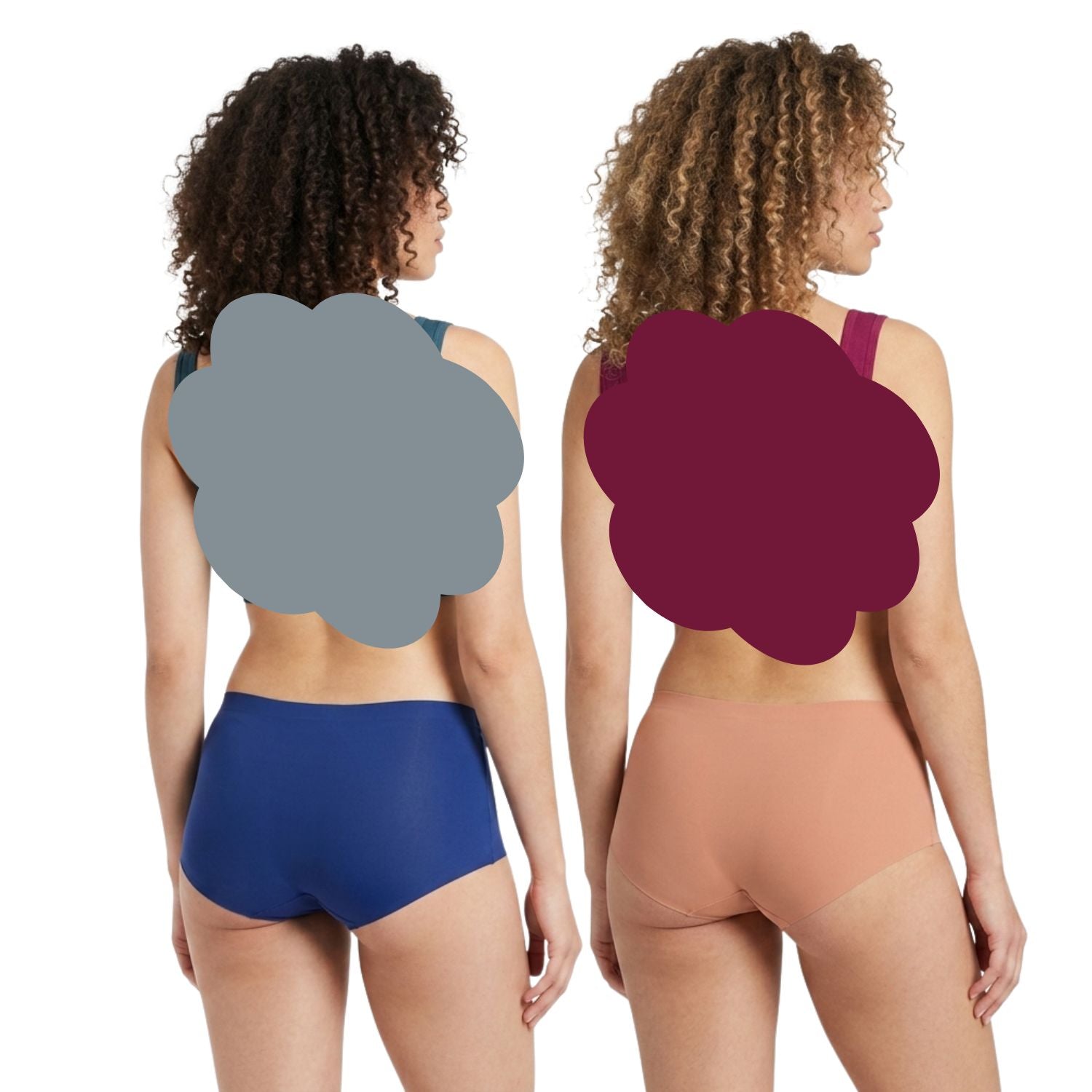 Neva Micro Fiber Tactel Seamless, Stitchless Hipster Panties Combos Assorted Colors