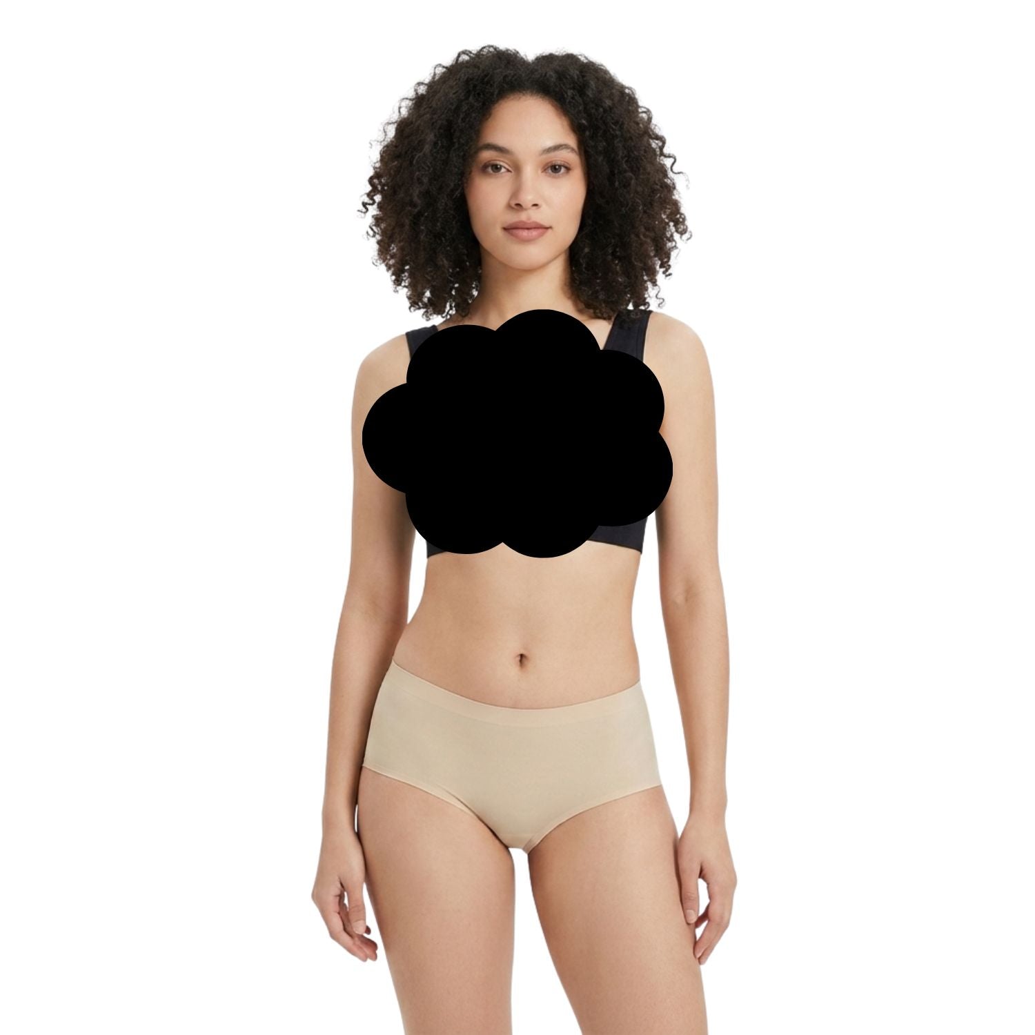 Neva Micro Fiber Tactel Seamless, Stitchless Hipster Panties Combos Assorted Colors