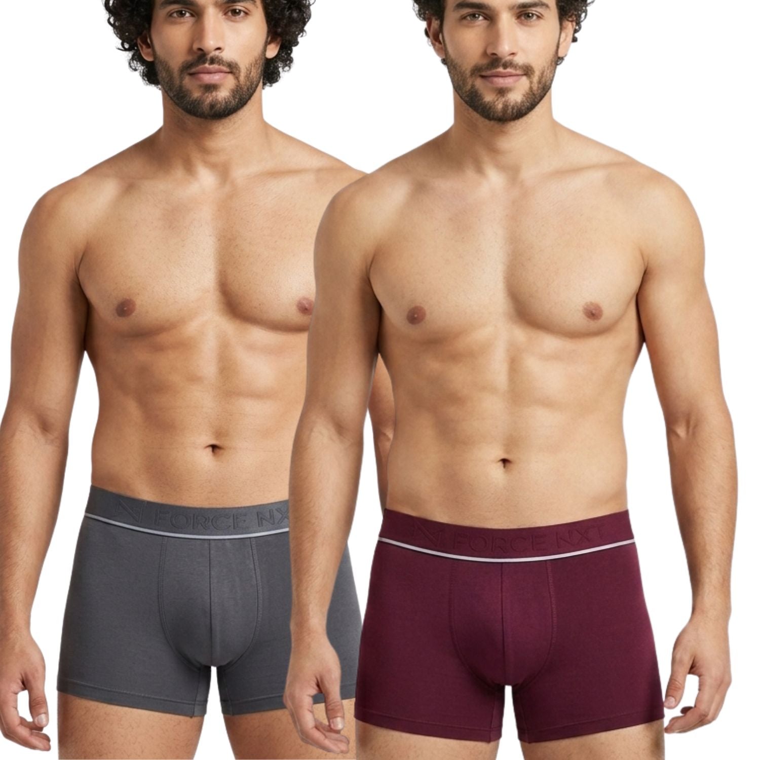 Force Nxt Micro Modal Stretchable Solid Trunk Combos Assorted Colors