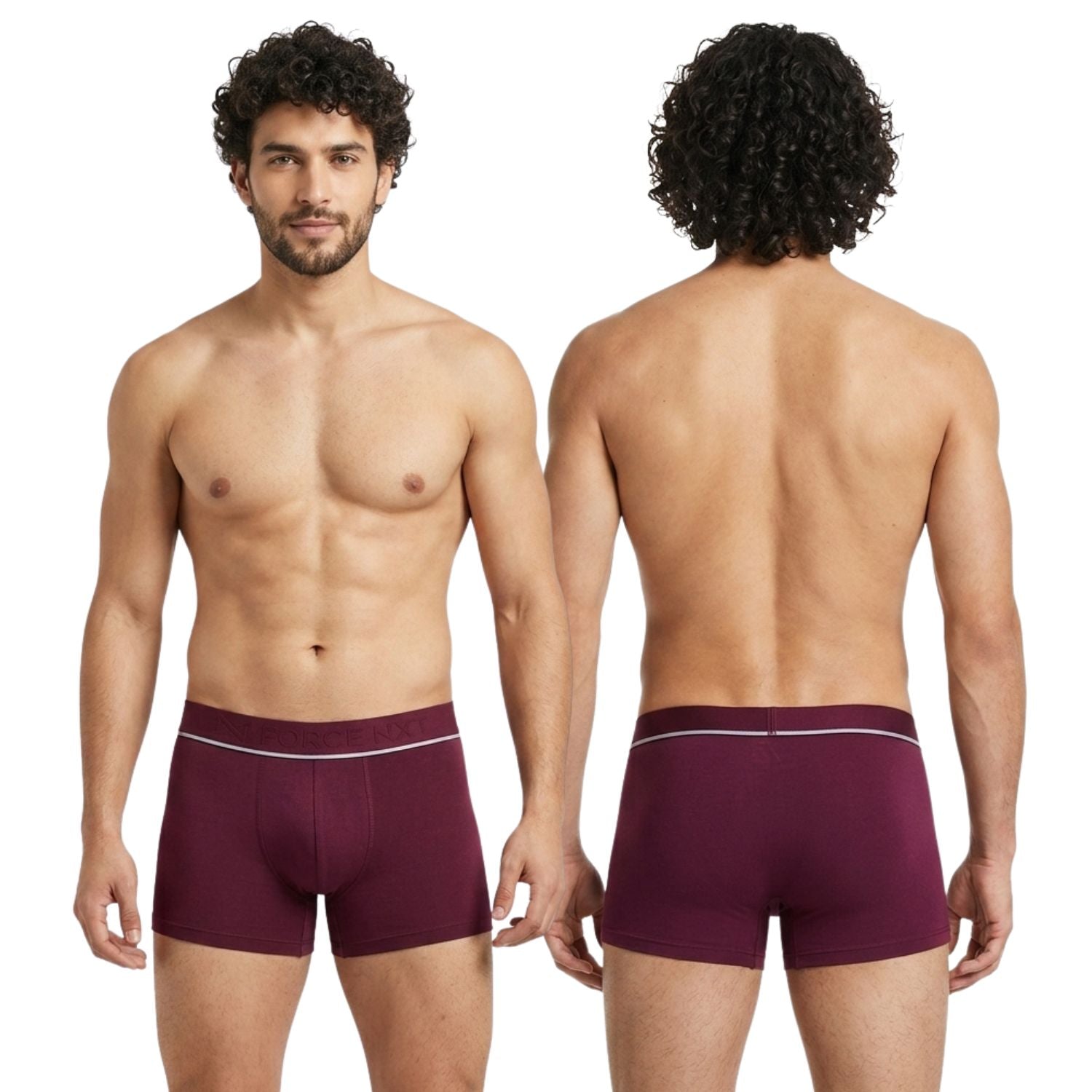 Force Nxt Micro Modal Stretchable Solid Trunk Combos Assorted Colors