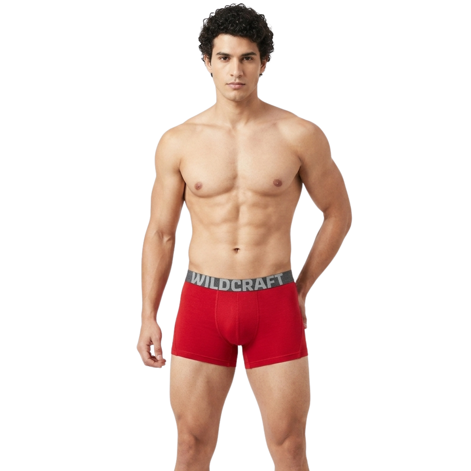 Wildcraft Cotton Breathable Trunk Red Pack Of 1