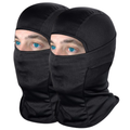 Veto Balaclava Face Mask Cycling Ski for Men and Women Sun Hood Tactical Masks Suitable for Outdoor Sports Motorcycle Fishing Black Pack Of 2