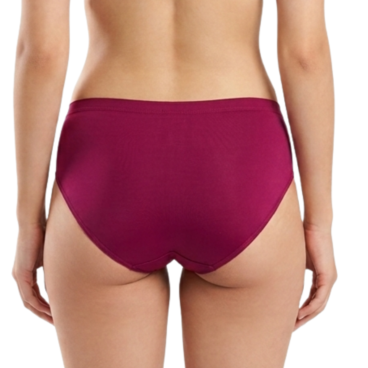 Alishan Stretchable Tactel Seamless, Non Padded "B" Cup Mid-Rise Lingerie Set