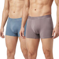 Zoiro Taclon Ultra Soft Microfiber Seamless Stitchless Breathable Trunk Pack Of 2 Assorted Colors