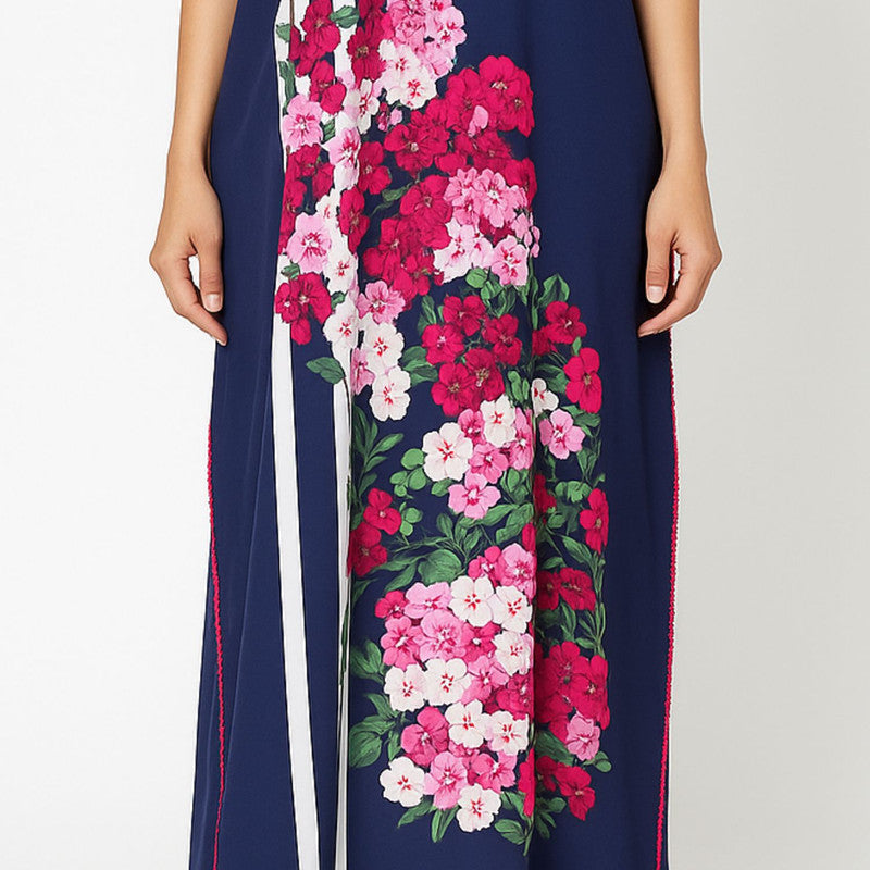 Spenca Rayon Cotton Printed Kaftan Nighty Gown