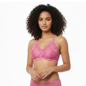 Spenca Neted Halter Neck With Thongs Nighty Free Size